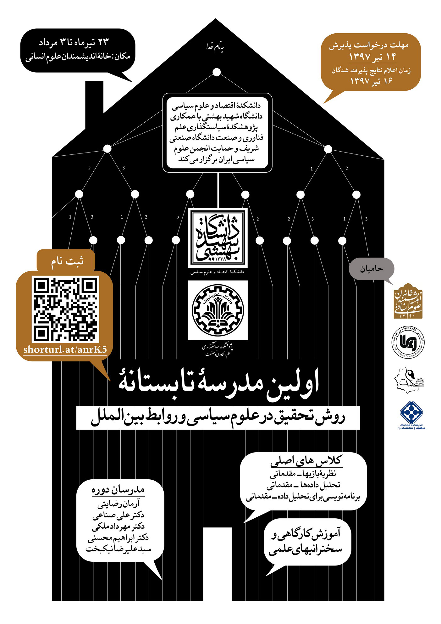 اولین مدرسهٔ تابستانهٔ روش تحقیق در «علوم سیاسی و روابط بین‌الملل»